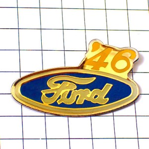 ピンバッジ・フォード車エンブレム1946年 FORD USA