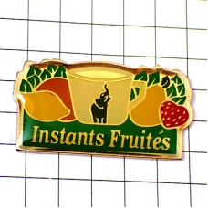 ピンバッジ・レレファン象印のお茶フルーツハーブティー果物 TEA L-ELEPHANT INSTANTS-FRUITES INFUSION