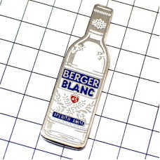 ピンバッジ・パスティス酒ベルジェ瓶 PASTIS BERGER-BLANC