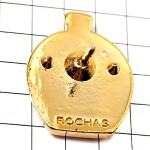 ピンバッジ・金色ロシャ香水壜型ゴールド ROCHAS GLOBE