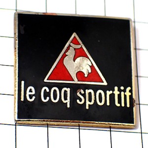 ピンバッジ・ルコックスポルティフ雄鶏にわとり鳥 LE-COQ-SPORTIF FRANCE