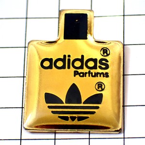 ピンバッジ・アディダス香水パルファン壜 ADIDAS