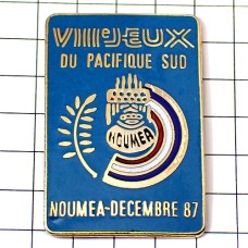 ヌーメア1987ニューカレドニア・お買得ピンバッジ