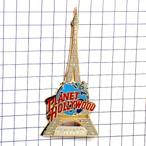 ピンバッジ・エッフェル塔パリのプラネットハリウッド店 TOUR-EIFFEL