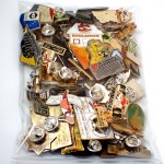 フランス ピンズ 雑貨 ヴィンテージ ピンバッジまとめて50個セット まとめ売り 大量 フレンチ ビンテージ 広告 コダック女の子ヤシの木シェフ欧州旗など