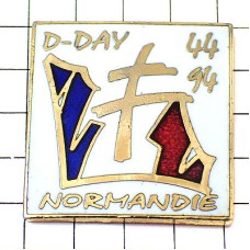 ピンバッジ・ロレーヌの十字ノルマンディ上陸作戦50周年 1944 NORMANDIE DDAY DEBARQUEMENT