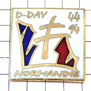 ピンバッジ・ロレーヌの十字ノルマンディ上陸作戦50周年 1944 NORMANDIE DDAY DEBARQUEMENT