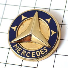 ピンバッジ・ベンツ金色エンブレム車ゴールド MERCEDES-BENZ GERMANY