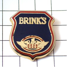 ピンバッジ・ブリンクス貴重品警備輸送会社の紋章 BRINKS SECURITY