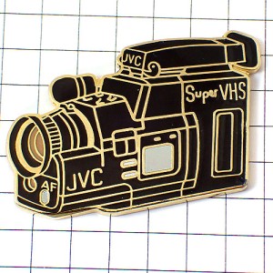 ピンバッジ・JVC/ビデオカメラ映画撮影