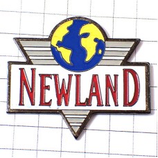 ピンバッジ・地球ニュージランド三角 NEWLAND