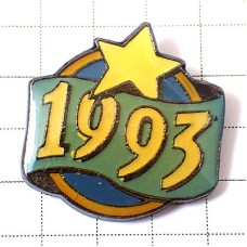 ピンバッジ・１９９３年の星スター