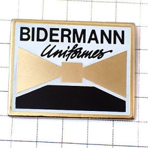 ピンバッジ・ビデルマンのユニフォーム制服 BIDERMANN UNIFORM