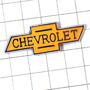 ピンバッジ・シボレー車エンブレム十字ロゴ CHEVROLET USA