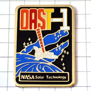 ピンバッジ・NASAソーラーパネルOAST-I太陽電池