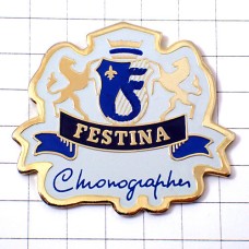 ピンバッジ・スイス時計フェスティナ馬の紋章 FESTINA SWISS