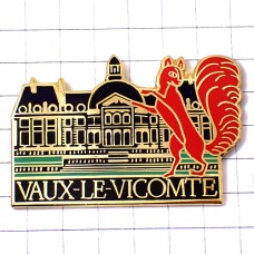 ピンバッジ・赤いリス栗鼠ヴォールヴィコント城 VAUX-LE-VICOMTE NICOLAS-FOUQUET LOUIS-XIV FRANCE