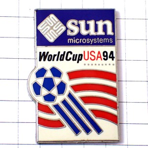 ピンバッジ・サンマイクロシステムズ社アメリカ/USAサッカーワールドカップ大会1994年