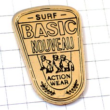 ピンバッジ・新しいベーシック服サーフィン波乗りサーファー BASIC SURF 