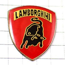 ピンバッジ・ランボルギーニ車エンブレム黒い牛ロゴマーク LAMBORGHINI ITALIA ITALY