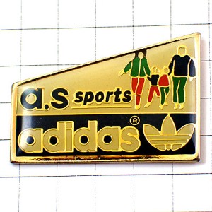 ピンバッジ・アディダス４人の家族スポーツ ADIDAS