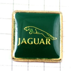 ピンバッジ・ジャガー緑のロゴ車グリーン JAGUAR ENGLAND