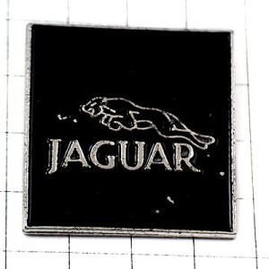 ピンバッジ・ジャガー黒のロゴマーク車エンブレム JAGUAR ENGLAND