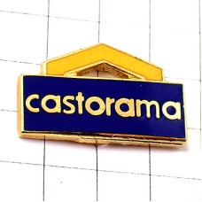 お買得ピンバッジ・黄色い家キャストラマ日曜大工 CASTORAMA