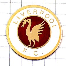 ピンバッジ・リバプール鳥の紋章サッカークラブ英国イギリス LIVERPOOL