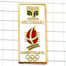 ピンバッジ・アルジョマリー社アルベールビル冬季五輪オリンピック1992年ビンテージ中古品