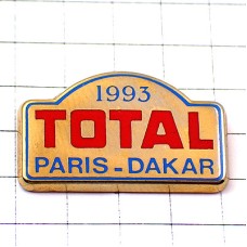 ピンバッジ・パリダカールラリー車レース1993年トタル石油エナジーズ TOTAL FRANCE