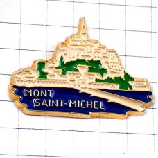 ピンバッジ・モンサンミッシェル修道院ユネスコ世界遺産 MONT-SAINT-MICHEL