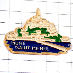 ピンバッジ・モンサンミッシェル修道院ユネスコ世界遺産 MONT-SAINT-MICHEL