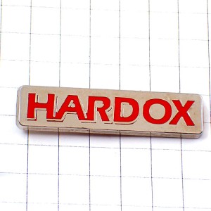 ピンバッジ・耐摩耗鋼板HARDOXハルドックスSSABオクセルスンド社スウェーデン