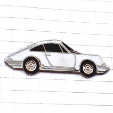 ピンバッジ・白色ポルシェ車 PORSCHE GERMANY