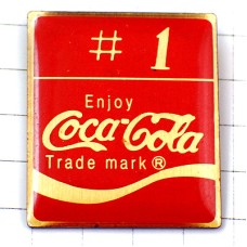 ピンバッジ・コカコーラ＃１ナンバーワン