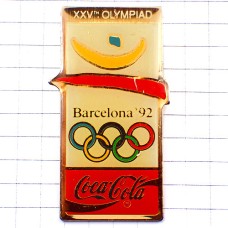 ピンバッジ・バルセロナ五輪コカコーラ夏季オリンピック1992年 BARCELONA