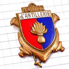 ブローチ・砲兵学校フランス軍ミリタリー