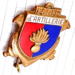 ブローチ・砲兵学校フランス軍ミリタリー