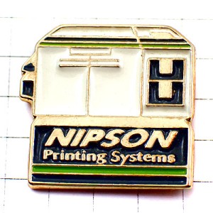 ピンバッジ・ニプソンのプリンター機 NIPSON