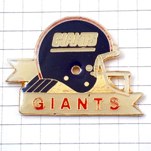 ピンバッジ・アメフトNYニューヨークジャイアンツ NFL NEW-YORK GIANTS