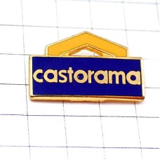 お買得ピンバッジ・黄色い家キャストラマ日曜大工 CASTORAMA