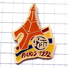 ピンバッジ・エッフェル塔パリ1992年 TOUR-EIFFEL