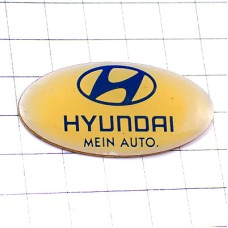 ピンバッジ・ヒュンダイ車ロゴＨ現代 HYUNDAI KOREA