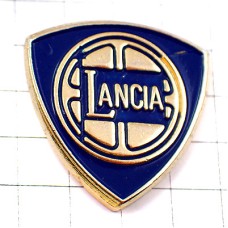 ピンバッジ・ランチア車エンブレム紺色 LANCIA ITALIA ITALY