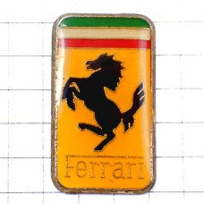 ピンバッジ・フェラーリ黒馬エンブレム車 FERRARI ITALIA ITALY