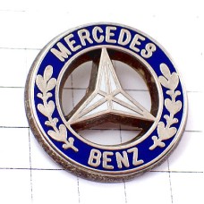 ピンバッジ・メルセデスベンツ車エンブレム紺色ロゴ MERCEDES-BENZ GERMANY