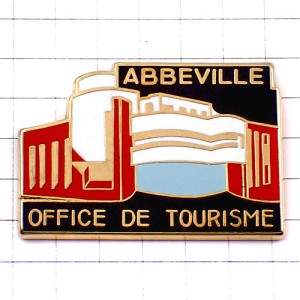 ピンバッジ・アブヴィル観光案内所ノルマンディ ABBEVILLE NORMANDIE FRANCE