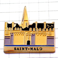 ピンバッジ・サンマロ港町ブルターニュ旧市街 SAINT-MALO FRANCE