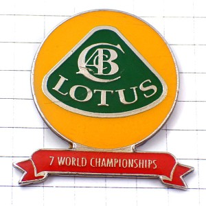 ピンバッジ・ロータス車F1チャンピオン LOTUS